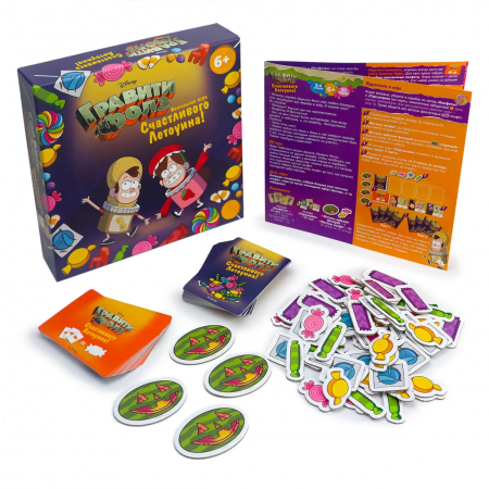 Настольная игра "Гравити Фолз. Счастливого Летоуина"